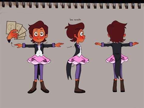 Beta Concept Art Amity Blight/Beta Concept Art Luz Noceda.